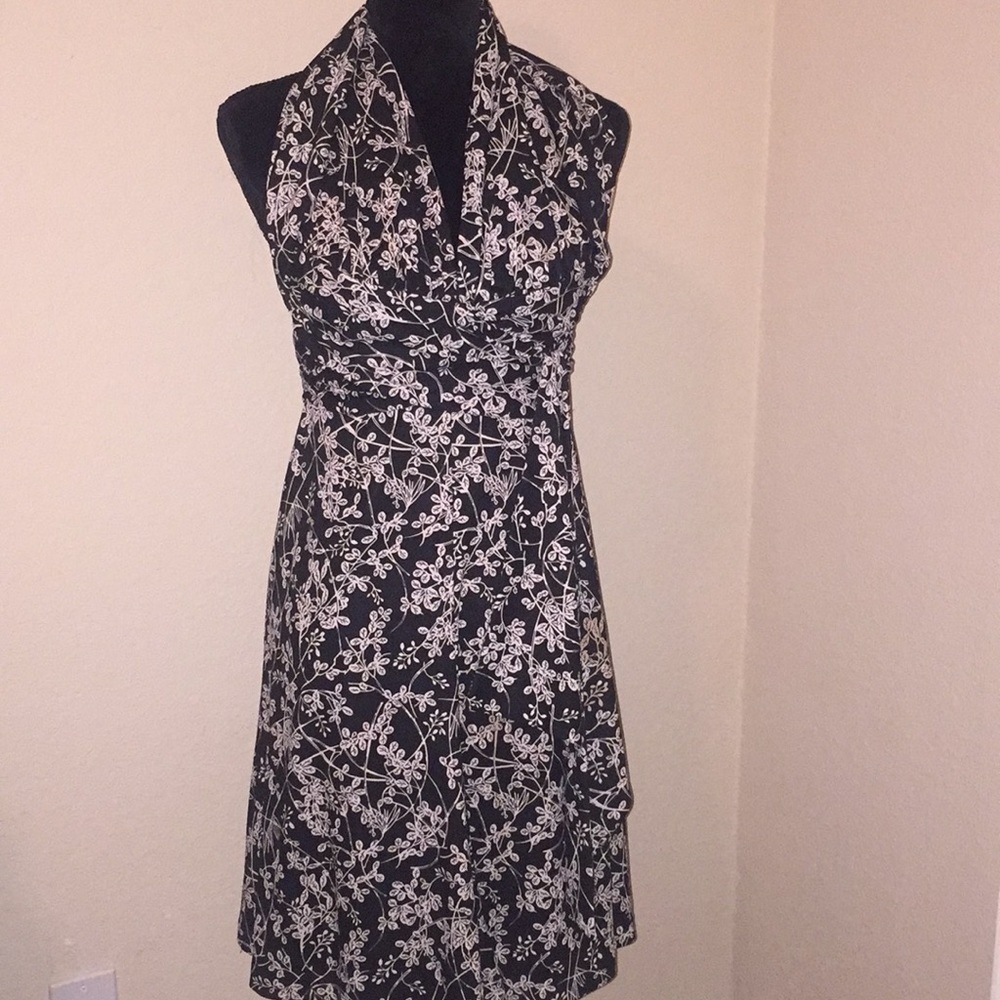 White House black market Halter Top Dress